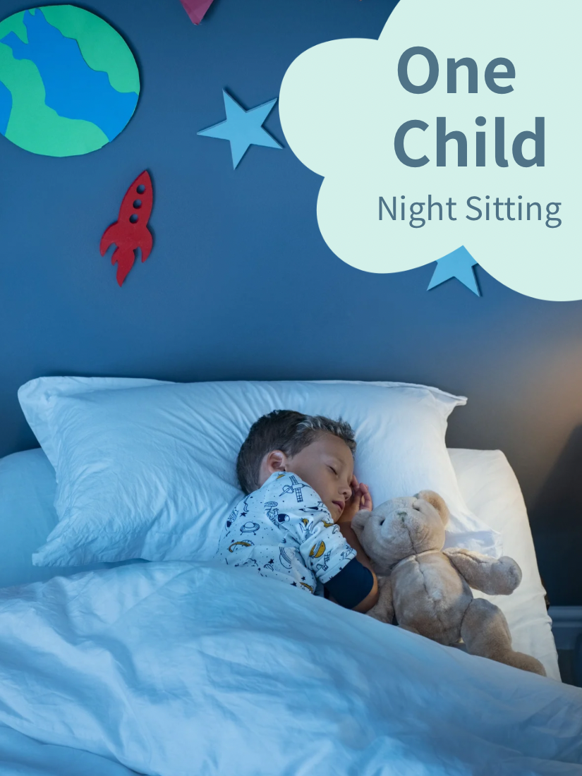 【Night Sitting Add-on】1 Child (After 9:00 PM)