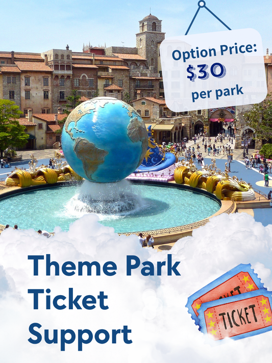 Theme Park Ticket Support – Optional Service