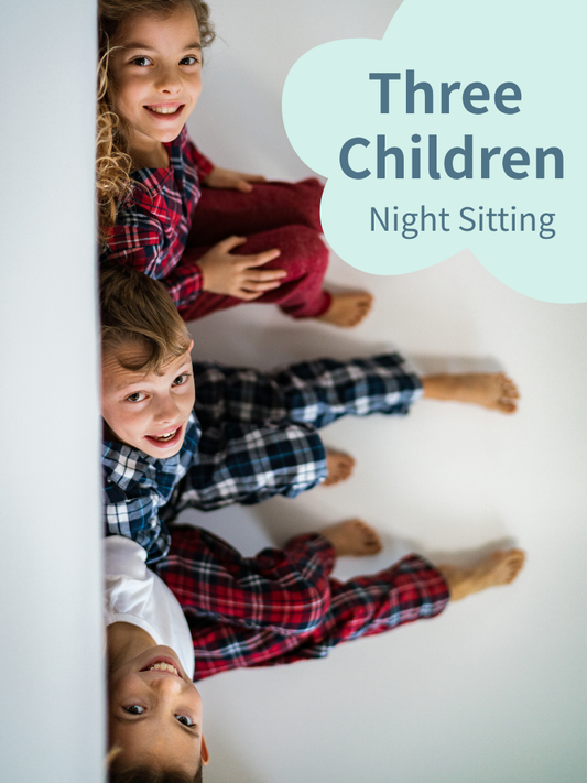 【Night Sitting Add-on】3 Children (After 9:00 PM)
